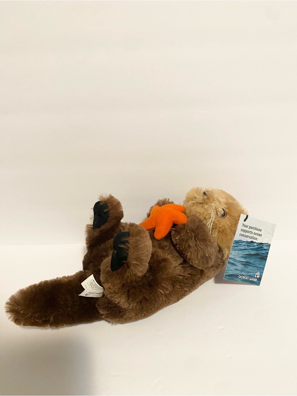 Ocean Wise Sea Otter Plush Stuffed Animal Toy Vancouver Aquarium Sea Star NWT